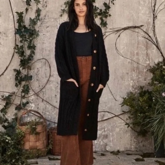 *RESERVED* Dôen 'Mesa' Cardigan Sweater, Black, XS - Picture 15 of 15